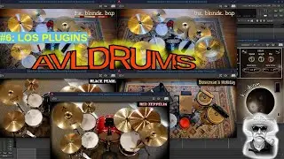 6.- Los Plugins: El veterano AVLDRUMS. Baterías y percusiones para nuestra Distro y nuestro DAW.