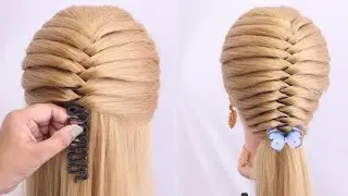 Quick Easy & Amazing Hairstyle For Every Occasions |Beautiful Open Hairstyle