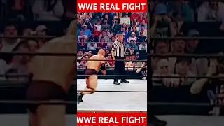 wwe real fight#wwe#wrestling#wwefan#aew#raw#wwf#prowrestling#smackdown#smackdown#goldberg#therock