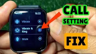 Fire boltt smart watch calling sound off / Fire boltt smartwatch sound problem - Fix