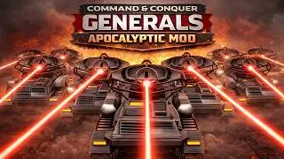 Generals Zero Hour | Apocalyptic Mod | A Fortress of Lasers Holding Back Total AI Assault