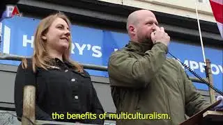 Long Eaton protest full video