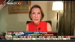 Carly to Maria Bartiromo: 