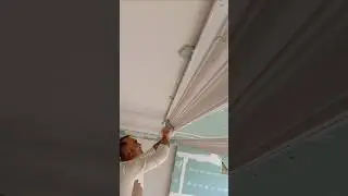 how to make gypsum cornice #fypシ゚viral #fyp #cornice