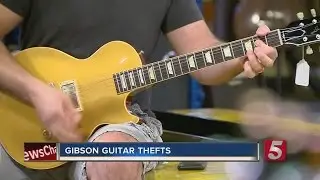 10 Guitars Stolen From Gibson Custom Shop