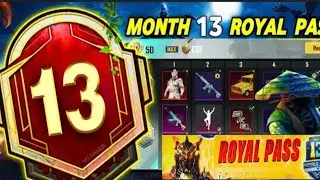 MONTH 13 ROYAL PASS 1 TO 50 REWARDS 🔥 M13 ROYAL PASS 🔥 1 TO 50 RP 🔥   @BattlegroundsMobile_IN