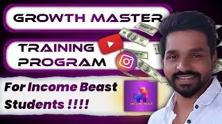 Growth Master Training For Income Beast Students | Hrishikesh Khandale