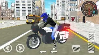 Real Police Motorbike Simulator 2021 - Android GamePlay 2021