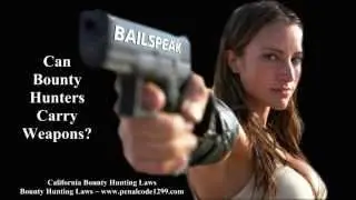 California Bounty Hunting License