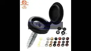 1005005385086558 100pcs Hinged Plastic Screw Cap Cover Nuts Fold Snap Protective Cap Bu