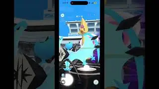 Shadow cresellia easy duo with necrozma #pokemongo go wild area