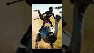 African Tribesmen Ride Robotic Camels Across the Endless Desert | Futuristic Adventure
