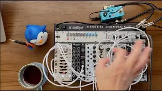 Modular Synth Session #84 techno session with Varigate 4+, nRings Dixie II. Show how I operate them.