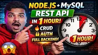 Node.js + MySQL: Full Stack Backend Project That Gets You Hired 🔥