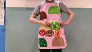 野菜のかくれんぼ（エプロンシアター）カメリアキッズ経堂２号園