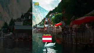 Top 10 Cleanest Countries 2025 #top #shorts