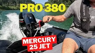 2025 Stryker Pro 380 Inflatable Boat with Mercury 25 JET Outboard: New Features & Performance Test