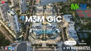 M3M Gurgaon international cityManesar Sec 9 Best Investment Book now #new launch