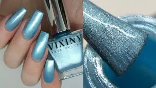 Swatching 'Calypso' by VIXINY Nail Polish on my Natural Nails