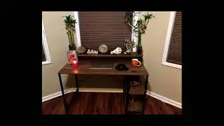 Linsy Home Computer Desk with Simple Shelves | The Best One in 2021