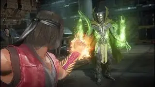 Lu Kung vs Spawn fight very hard mode @MORTAL COMBAT 11 Ultimate