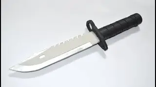 Как сделать из бумаги нож M9 Bayonet   из игры CS:GO