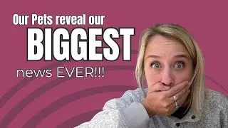 Our Pets reveal the BIGGEST NEWS EVER!!