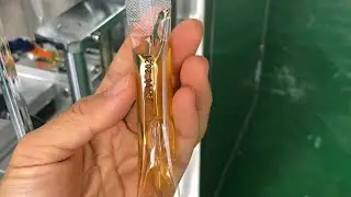 Honey stick packing machine how to pack honey , honey filling sealing machine . Honey packer