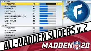Madden 20 All-Madden Sliders & Franchise Settings (v.2)