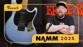 Fluff Talks About His New Signature Sterling by Music Man Guitar at NAMM 2025
