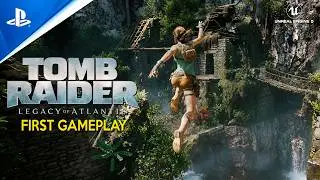 TOMB RAIDER REMAKE First Gameplay Reveal | MOST ICONIC NEW LARA CROFT Legacy of Atlantis Adventure