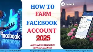 How to Farm Facebook Accounts | Automatic Interaction Between Accounts
