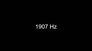 How 1907 Hz Sounds to the Human Ear