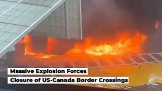 Rainbow Bridge 'vehicle explosion' closes US-Canada border crossings