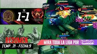 REBEL FIST CAMPEÓN DE LA SEGUNDA DIVISIÓN, SIN CONOCER LAS DERROTAS | REB 1-1 WRATH | RESUMEN