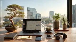 Work Jazz Flow 🎧 Smooth Bossa Nova for Deep Focus & Productivity