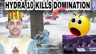 Hydra 10 Kills domination in esl lan 🐉 | Hydra Must Needed Comeback 🐉 | Hydra Sparsh Solo 4 Kills