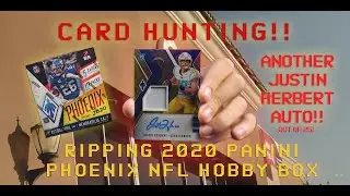 CARD HUNTING WENT TO TARGET SEARCHING FOR SPORTS CARDS!(2020 NFL PHOENIX HOBBY BOX & HERBERT AUTO)15
