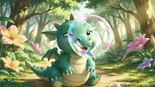 Baby Dragon vs Bubbles! 🐉✨ Cute Short Story for Kids