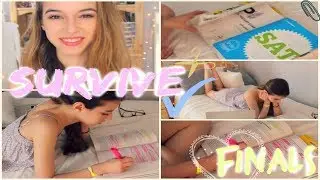 Survive Finals! Study Tips + Hair, Makeup, and outfit!