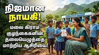 யார் இவர்கள்.. | Real Life Hero | தாயும் நானே ஆசிரியரும் நானே - Mahalakshmi Teacher  | TJ Sankar