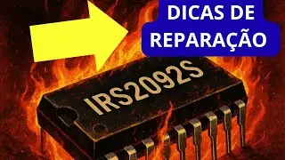 IRS2092SE: Dica de Conserto E  Funcionamento 