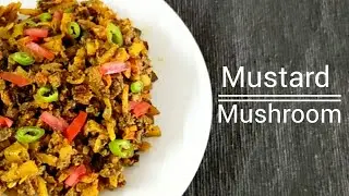 Odisha Style Mustard Mushroom Recipe | Quick and Easy Mushroom Recipe  #OdiaCookingChannel #ctr