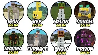 Every Minecraft Golem EVER Explained in 18 Minutes