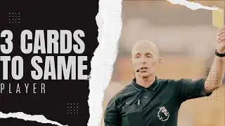 WHEN ONE PLAYER GOT 3 YELLOW CARD IN 1 MATCH!