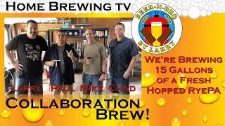 Collaboration Brew with Beer-n-BBQ by Larry