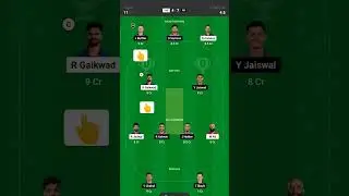CHE VS RR DREAM11 #shorts #ipl #dream11