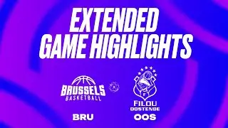 Brussels Basketball vs. Filou Oostende Extended Game Highlights