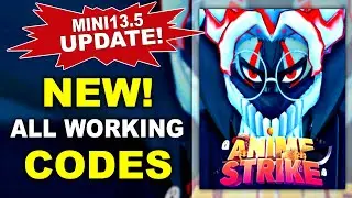 *NEW* ALL WORKING Anime Strike Simulator Mini Update 13.5 Codes REVEALED TODAY