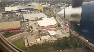 Landing in Sydney  from Merimbula  on REX saab 340b 20/09/2018 Part 2